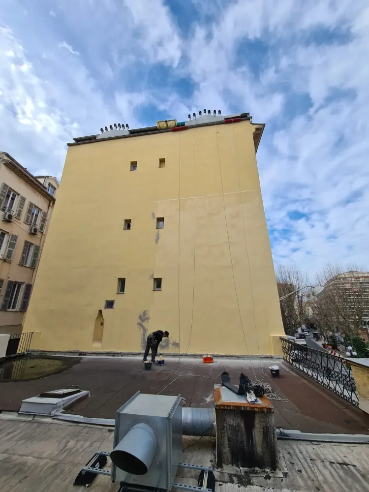 grande façade peinte